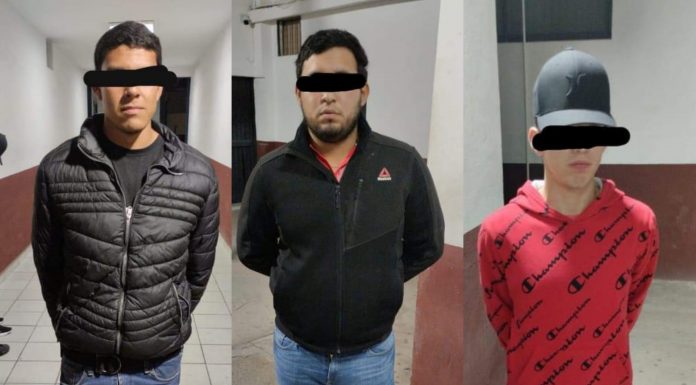 Arresta la policía de Ahome a 3 sujetos originarios de El Fuerte