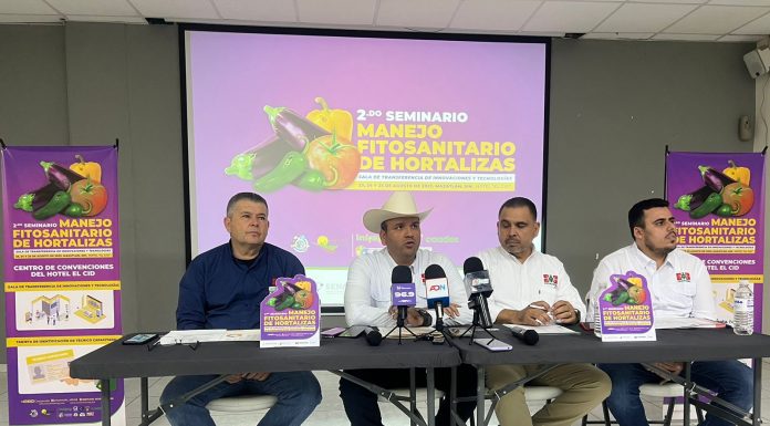 Anuncia CESAVESIN el 2 do. Seminario “Manejo Fitosanitarios de hortalizas”