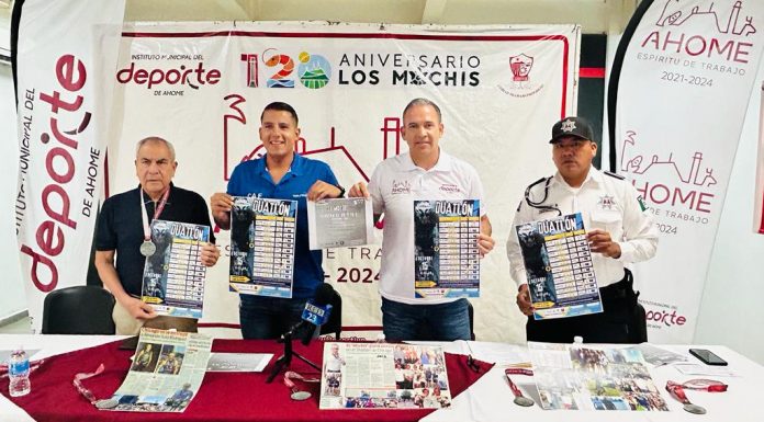 Presentan en Ahome Duatlón “El Míster 2023”