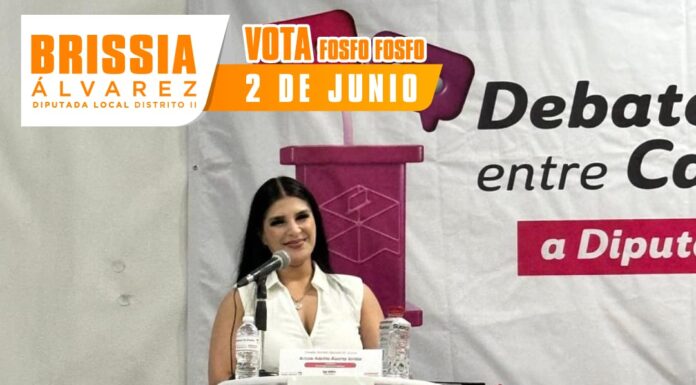 “Ganamos el debate porque tenemos las mejores propuestas:” Brissia Álvarez