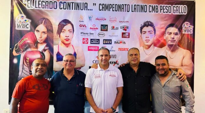 Presentan en Ahome función de box CMB Latino “El Legado Continúa”