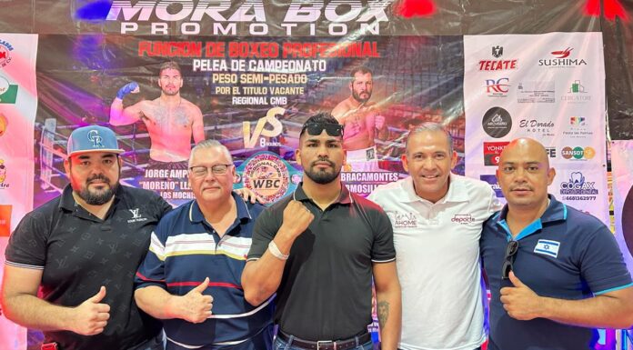 PRESENTAN FUNCIÓN DE BOX PROFESIONAL POR EL CAMPEONATO PESO SEMI PESADO
