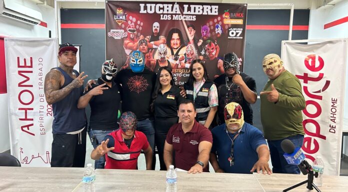 PRESENTAN FUNCIÓN DE LUCHA LIBRE CON CAUSA “LUCHANDO JUNTOS CONTRA EL HAMBRE”
