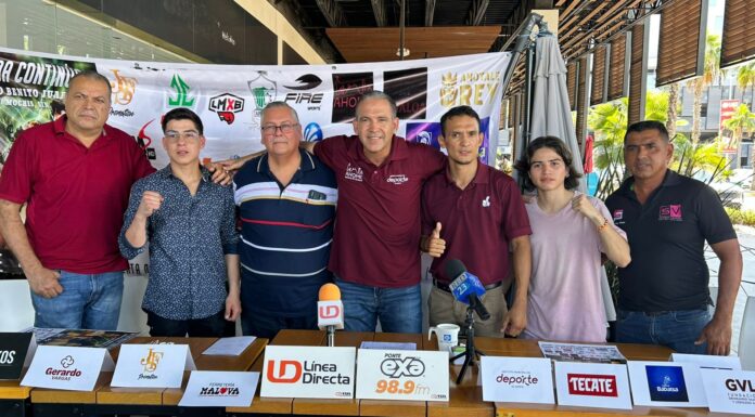 La función de box “La Leyenda Continua” está pactada para el viernes 25 de octubre en el Auditorio Benito Juárez.