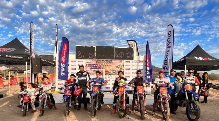 AHOMENSES SE ADUEÑAN DEL PODIUM EN EL CAMPEONATO REGIONAL DE MOTOCROSS ZONA NORTE