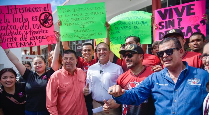 Gobierno de Antonio Menéndez trabaja con firmeza el tema contra las adicciones