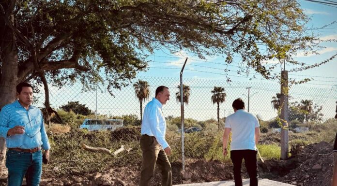 Destaca Alcalde Antonio Menéndez avances de obras en Ahome