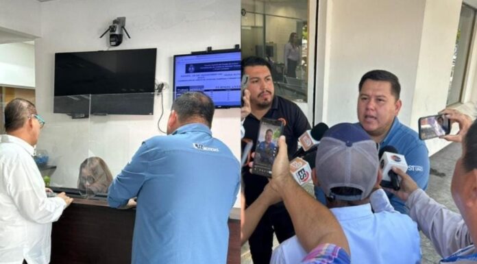 Presenta el Periodista Ernesto Torres Denuncia en la Vicefiscalia