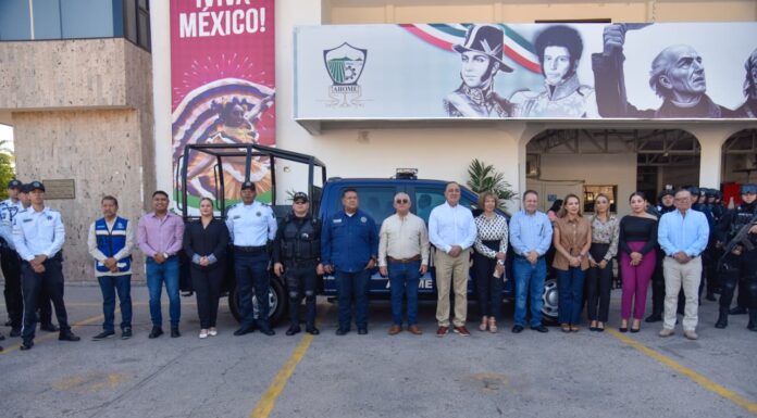 Ahome refuerza su seguridad con cinco nuevas patrullas entregadas por el Gobierno de Sinaloa