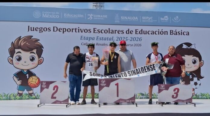 Alumnos de Juan José Ríos destacan en Juegos Deportivos Escolares SEPyC