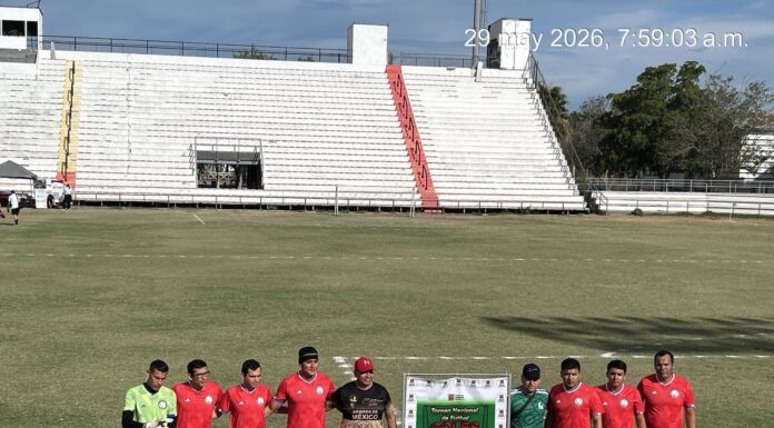 La Marina participa en torneo de fútbol “Goles por la Paz 2026” en Los Mochis