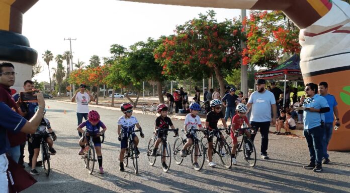 Ahome abre con éxito el Serial Estatal de Ciclismo Infantil