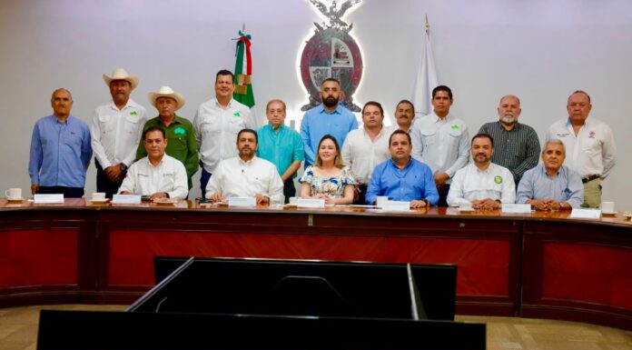Reitera Gobernadora Yeraldine respaldo del Estado a productores y empacadores de mango del sur de Sinaloa