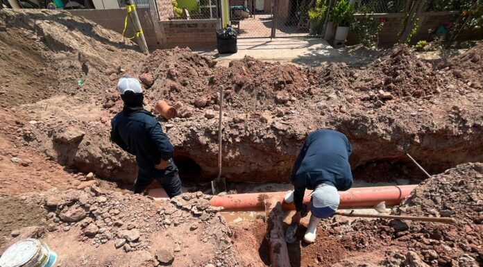 JAPAMA rehabilita drenaje colapsado en Nuevo San Miguel