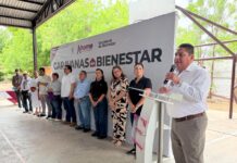 Caravanas del Bienestar acercan servicios gratuitos a familias del Ejido 5 de Mayo