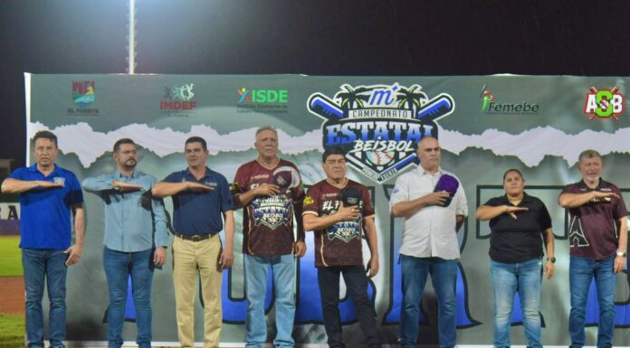El Fuerte inaugura el Torneo Estatal de Béisbol de Primera Fuerza 2026