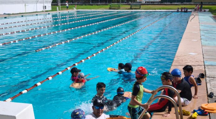 IMDA promueve campamento de natación para niños en la alberca de Ciudad Deportiva