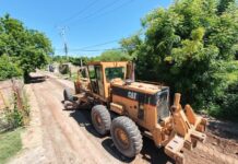 Continúan trabajos de rehabilitación y mantenimiento de calles en El Fuerte