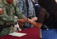 “Me sentí liberada” dijo participante del último día de Desarme Voluntario en Guasave y Juan José Ríos