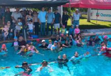 Entre sonrisas y chapuzones culmina el primer Campamento Acuático IMDA