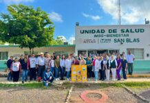 Cierra El Fuerte semana de acciones contra el dengue con jornada de limpieza en San Blas