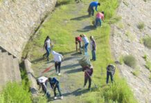 Gobierno de el Fuerte promueve limpieza y cuidado del Monumento al Tlaloc