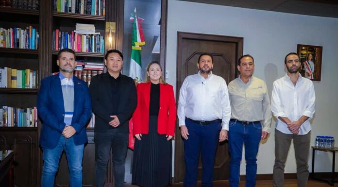 Gobernadora Yeraldine concreta con empresarios chinos, el primer envío de un millón 200 mil toneladas de sorgo sinaloense a China