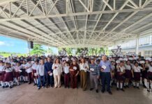Visita Titular de SEPyC escuelas de Villa Juárez