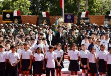 Gobernadora Graciela Domínguez, encabeza ceremonia del 179 aniversario de la Gesta Heroica de los Niños Héroes de Chapultepec