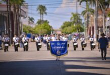 “El desfile cívico-militar es una muestra de que en Ahome se preserva el legado y las raíces de nuestra independencia”: Kiabeth Medellín
