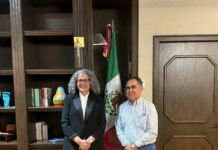 El Rector Jesús Madueña y la Gobernadora Graciela Domínguez, estrechan diálogo y fortalecen sinergia para atender temas universitarios