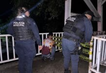 Suspenden tránsito en puente peatonal de acceso a La Galera por prevención