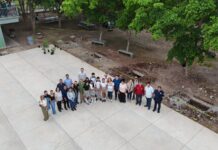 Autoridades Municipales supervisan avance de Techumbre Metálica en COBAES 11