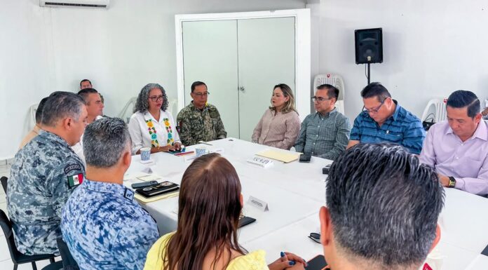 La Gobernadora Graciela Domínguez Nava lleva la Mesa de Construcción de Paz y Seguridad al municipio de Navolato