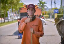 Mil 500 m2 en reparación de bacheo en zona urbana y rural
