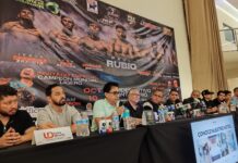 La función de box “Regreso a casa de campeones” será el 10 de octubre