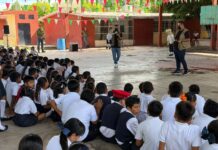 Más de 500 niñas y niños conocen sobre sus derechos y valores durante “Sinaloa Previene”, en Escuinapa