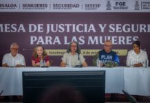 Preside Gobernadora Graciela Domínguez Mesa de Justicia y Seguridad para las Mujeres en Escuinapa