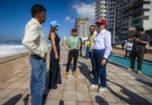 Se dará prioridad a rehabilitación del Malecón de Mazatlán, dice Gobernadora Graciela Domínguez