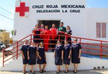 Cruz Roja Mexicana inaugura el nuevo edificio de la Delegación La Cruz, tras más de 45 años