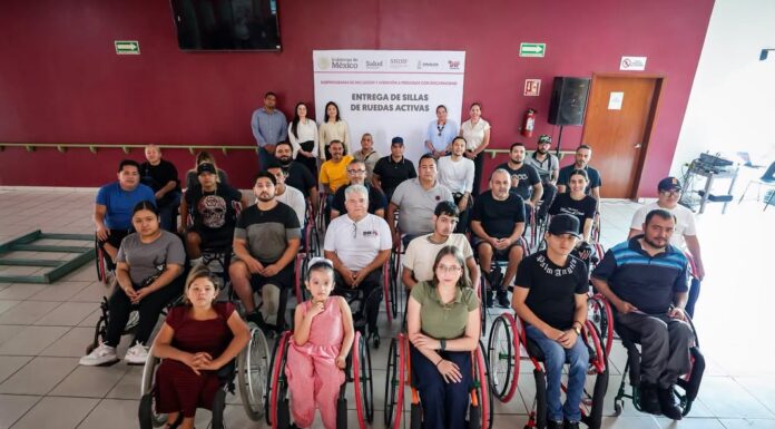 DIF Sinaloa entrega 31 sillas de ruedas activas para fortalecer la autonomía y la inclusión de personas con discapacidad de 10 municipios del Estado