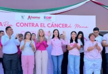 DIF Ahome realiza Marcha Rosa 2026 y llama a priorizar la detección oportuna del cáncer de mama