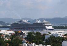 Arriba a Mazatlán el crucero “Discovery Princess”, con más de 3,500 pasajeros
